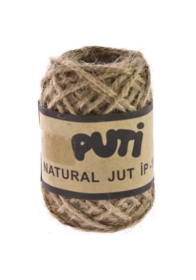 Puti Jut İp 10 M Natural 01869 Çok Renkli