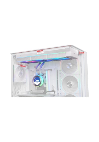 Lian Li Hydro-shift Iı Lcd-c 360cl Beyaz İşlemci Sıvı Soğutma G89.ghs2lcd36rw.00
