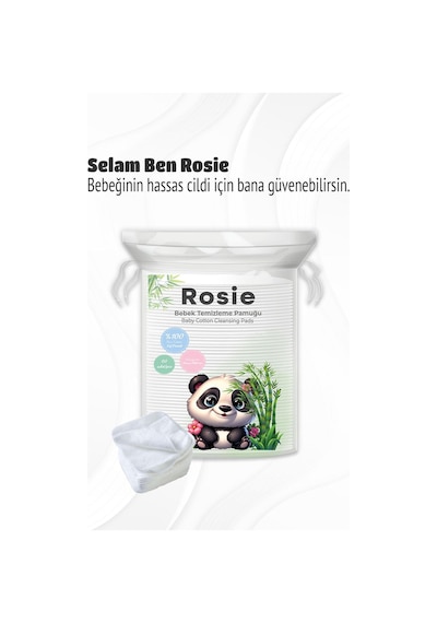Turmepa Baby Çamaşır Yumuşatıcı 1000 Ml X 3 Ve Rosie Pamuk