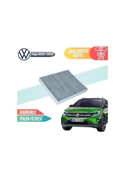 Vw Taigo 2022-2025 Model Karbonlu Polen Klima Filtresi