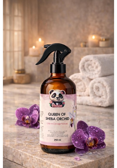 Queen Of Sheba Orchid Oda Ve Kumaş Spreyi 250 Ml, Egzotik Orkide Kokusu, Tekstil Kokusu Fresh