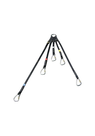 Kong Caronte Ultralight Helikopter İle Taşıma Ağı Sedye Easa Cs-005 Uyumlu + Crux Bağlantı Dahil Siyah