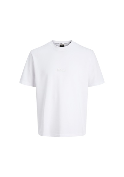Jack & Jones Fusion Back Print Erkek Beyaz Tişört 12289911-bw