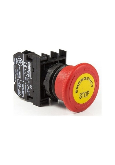Emas B200ee B Acil Stop Mantar 40 Mm - Emergency Etiketli