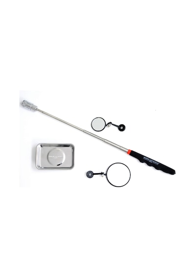 Worldforce Led Işıklı Mıknatıs Tornavida + Muayene Aynası Seti