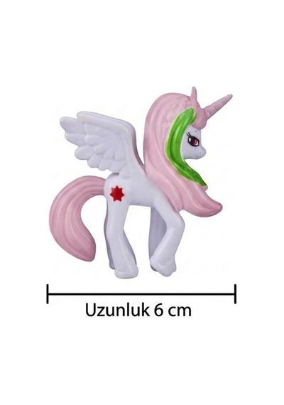 Benim Küçük Pony 12 Parça Set Canlı Renkler Detaylı Tasarım Hayal Gücünü Geliştiren Oyuncak Seti