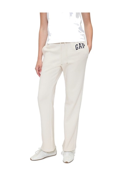 Gap Gap Logo Bootcut Fleece Eşofman Altı - 430369 Krem