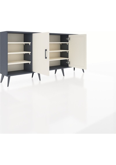 Arges Konsol 9 Raflı 2 Kapaklı 176x30x83 Antrasit-aytaşı/aytaşı Aytaşı/aytaşı Arges Konsol 9 Raflı 2 Kapaklı 176x30x83 Antrasit-aytaşı/aytaşı Aytaşı/aytaşı