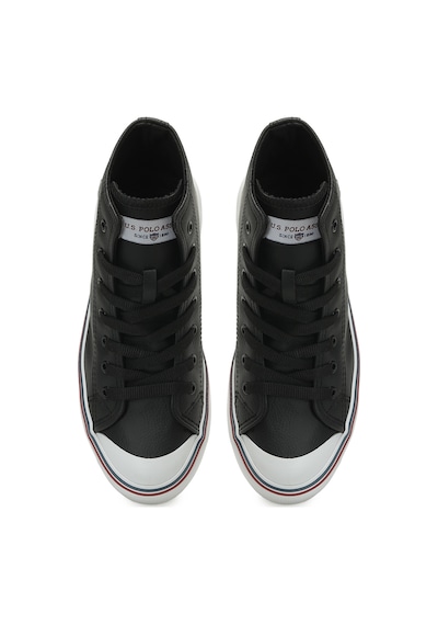 U.s. Polo Assn. Penelope Hıgh P Wt 5pr Siyah Kadın High Sneaker Siyah