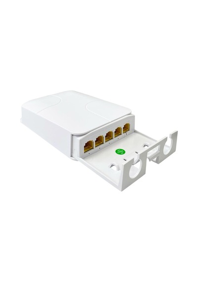 Novacom Nvc-ebt14gw-a 10/100/1000mbps 1/4 Dış Ortam Gigabit Poe Repeater