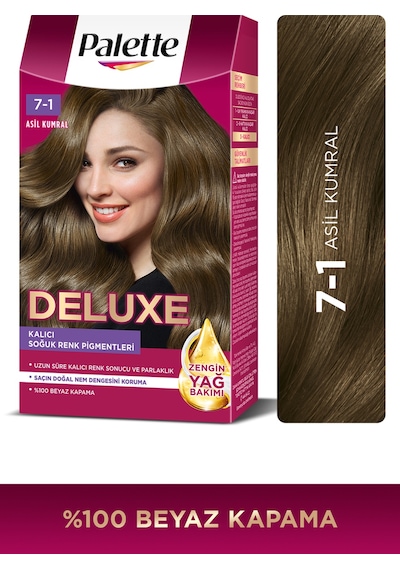 Palette Deluxe Saç Boyası 7 - 1 Asil Kumral (531973427)