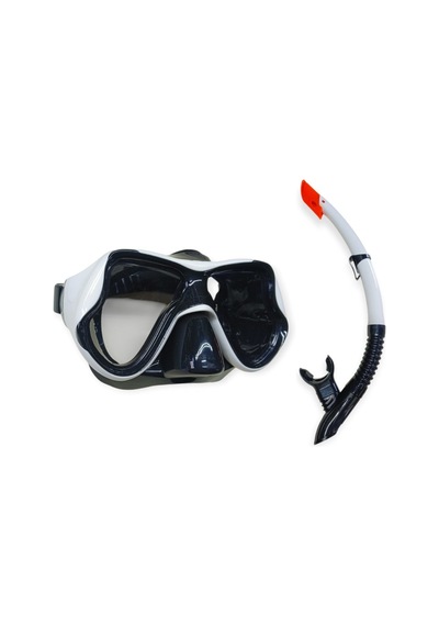 Dalış Maskesi Ve Snorkel Yetişkin - 51715-beyaz - 1 Adet Çok Renkli