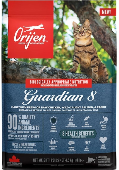 Orijen Guardian 8 Yetişkin Kedi Maması 4500 G