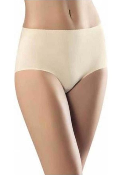 3nbe Kadın Bikini Külot İz Yapmaz Lazer Kesim Yapışkanlı Bel 2 Adet Ten