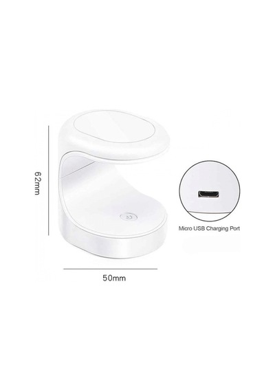 16w Mini Uv Led Kalıcı Oje Kurutucu 3 Led Işıklı Taşınabilir Tasarım