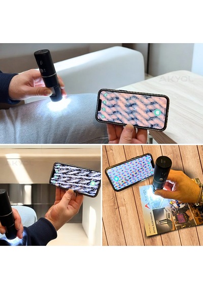 Lyk Wifi1000x Kablosuz Akıllı Telefon Mikroskobu 1000x