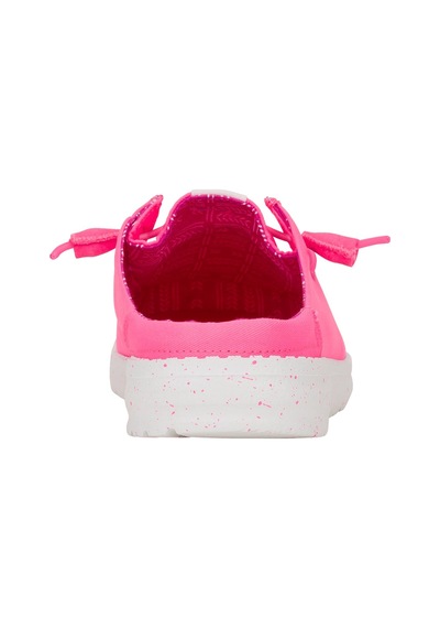 Hey Dude Wendy Slip Stretch Canvas Kadın Terlik Pembe