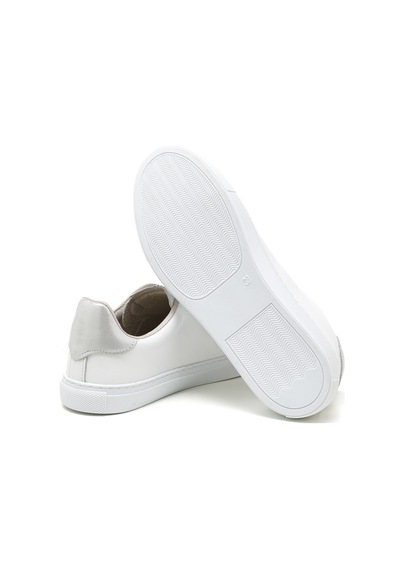 Sneaker Günlük Kadın Mar-25y-209-02 John May Beyaz-bej Mel Beyaz-bej Mel Beyaz - Bej Melanj