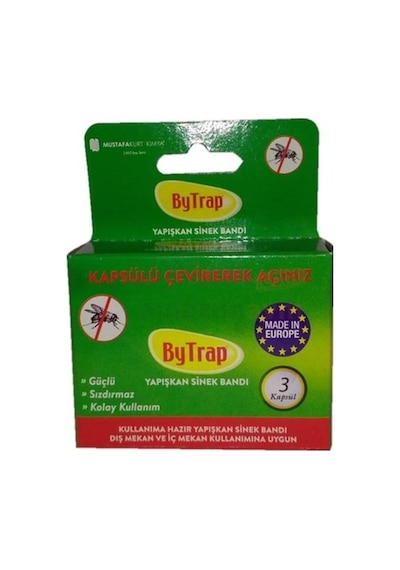 Bytrap Yapışkan Sinek Bandı 3 Lü Paket