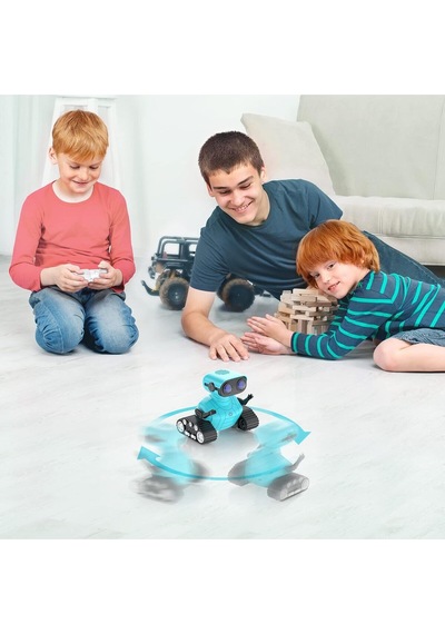 Allcele Robot Oyuncakları, Şarj Edilebilir Çocuk Rc Robotları, Led Gözlü Ve Müzikli Yurtdışı Ürünüdür Rc Elektrikli Arabalar