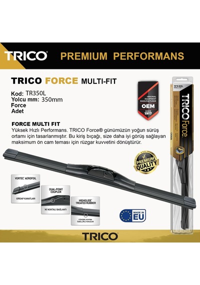 Trico Force Multıfıt Tek Silecek 350mm