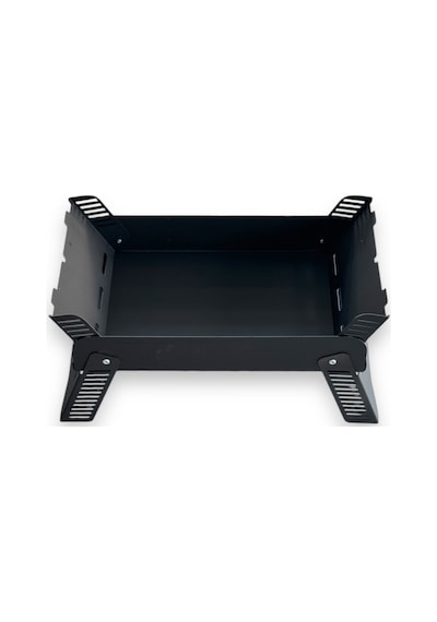 Paslanmaz Izgaralı Portatif Katlanır Mangal 47x25cm Model X1