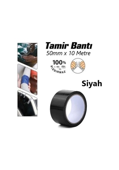 Power Tape En:50mm Metraj:10metre Renk: Siyah TAMİR BANDI