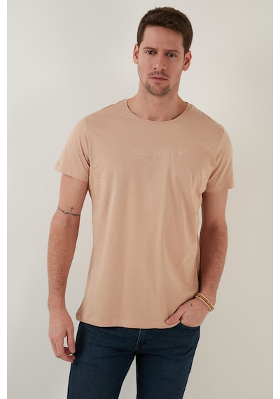Buratti Erkek T Shirt 541TACTICAL VİZON Vizon