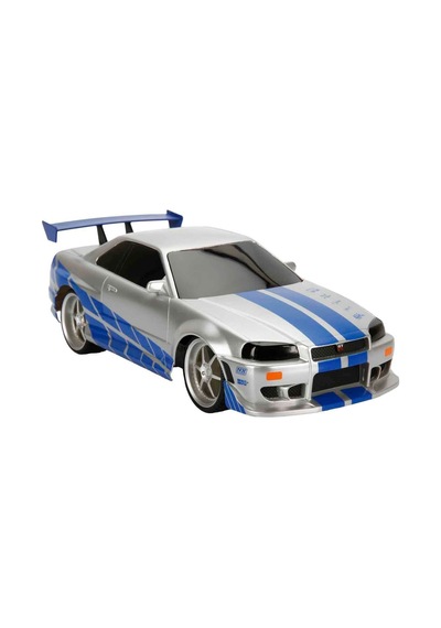 Fast & Furious Uzaktan Kumandalı Nissan Skyline 1:16 Ölçek 29 Cm Usb Şarjlı Kumandalı Araba Çok Renkli