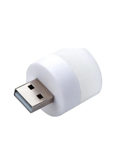 Schulzz Mini Usb Led Gün Işığı Rengi Portatif Gece Lambası Gün Işığı