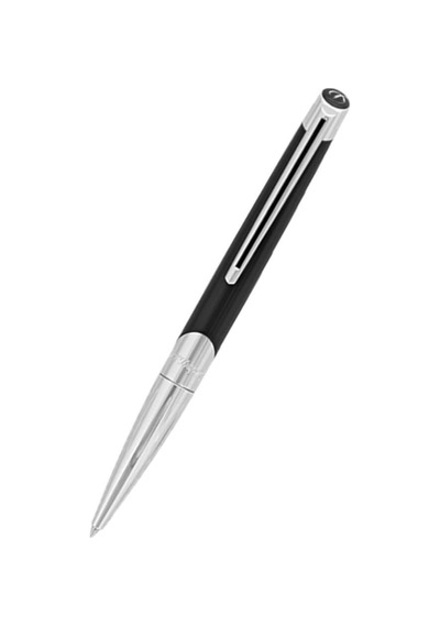 S.t. Dupont Siyah-gümüş Tükenmez Kalem 405706 Siyah