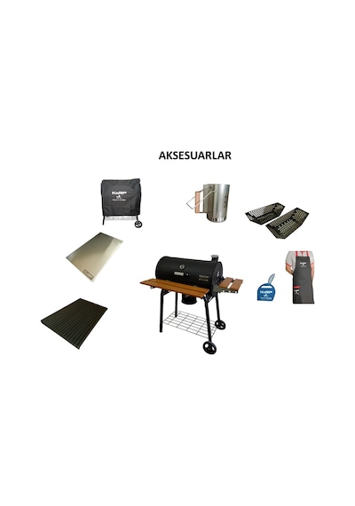 KaRP 75 CM Tam Set BBQ Mangal