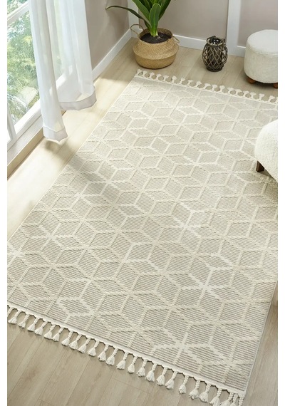 Seyran Halı Magic 1101 Bej Polyester Yolluk