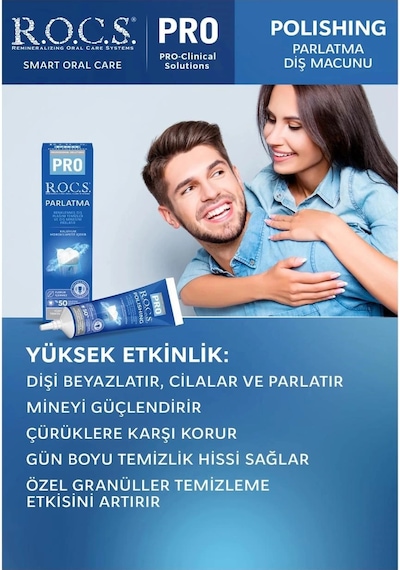 R.o.c.s. Pro Diş Parlatma Macunu Cila35gr