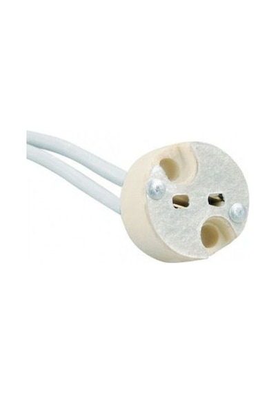 Marketcik Gy6.35 -12/50 Kablolu Led ve Halojen Ampul Duyu