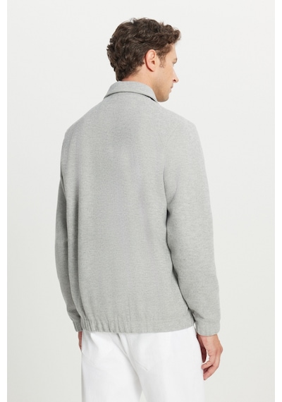 Altınyıldız Classıcs Erkek Grı Pamuklu Standart Fit Normal Kesim Gömlek Yaka Diagonal Desenli Cepli Sweatshirt Gri Altınyıldız Classıcs Erkek Grı Pamuklu Standart Fit Normal Kesim Gömlek Yaka Diagonal Desenli Cepli Sweatshirt Gri