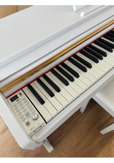 Marcia Mk-900 Wh Dijital Konsol Piyano, Bluetooth, Tuş Hassasiyeti, 88 Tuşlu, Kapaklı Kulaklık Ve Tabure