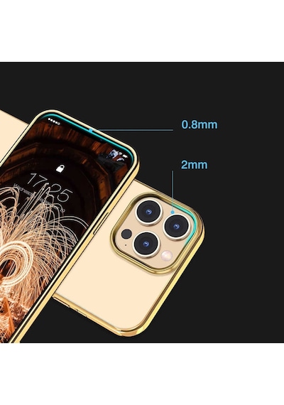 Apple Uyumlu iPhone 14 Pro Kilif Pixel Sert Kapak 478652781