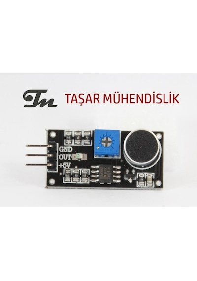 Ses Algılama Mikrofon Modülü Arduino Pıc