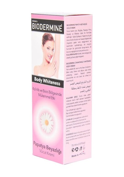 Biodermine Papatya Beyazlığı Vücut Kremi 75 ML