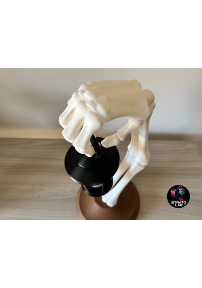 İskelet Eli Dekoratif Cadılar Bayramı Feneri - 40 Cm Korku Temalı Gece Lambası