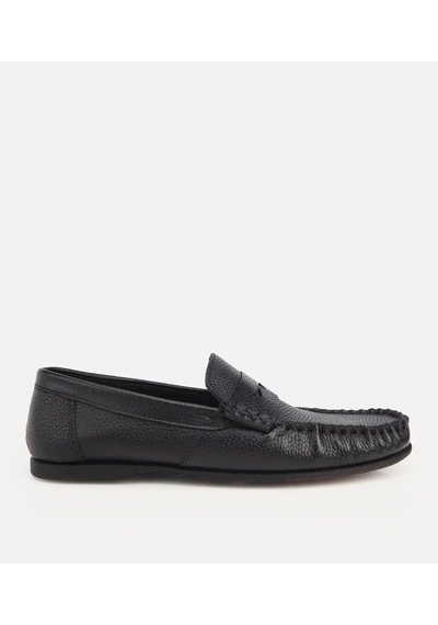 Hotiç Erkek Deri Siyah Yumuşak Dokulu Günlük Loafer 02ayh324980a100 02ayh324980a100