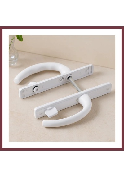 Storeşahin Pvc Kilitli Banyo/wc Kapı Kolu Beyaz Shn0720