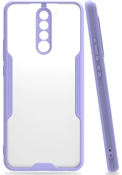 Ilkeshop Newface Xiaomi Redmi Note 8 Pro Kılıf Platin Silikon - Lila
