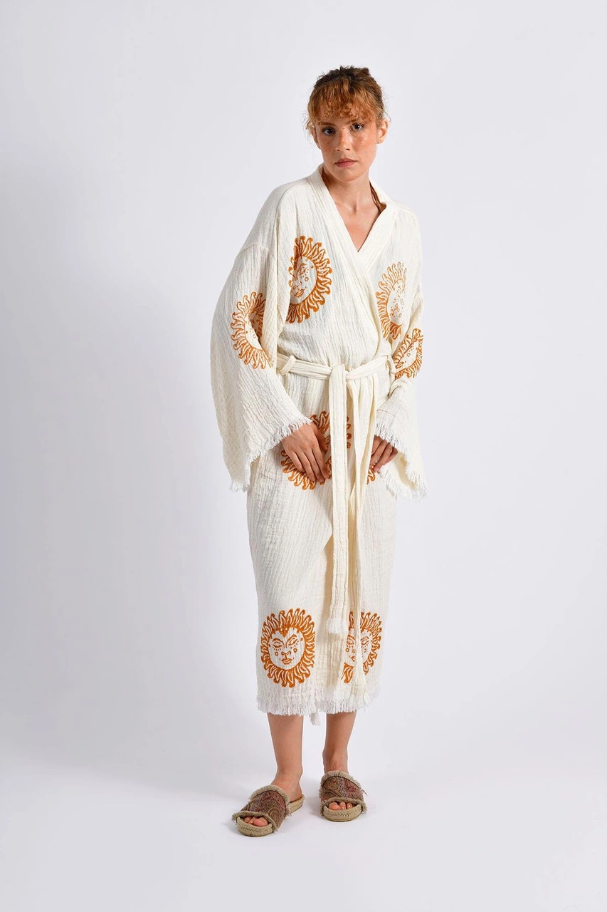 Brandsmithshop Solar Bloom Kimono Çok Renkli