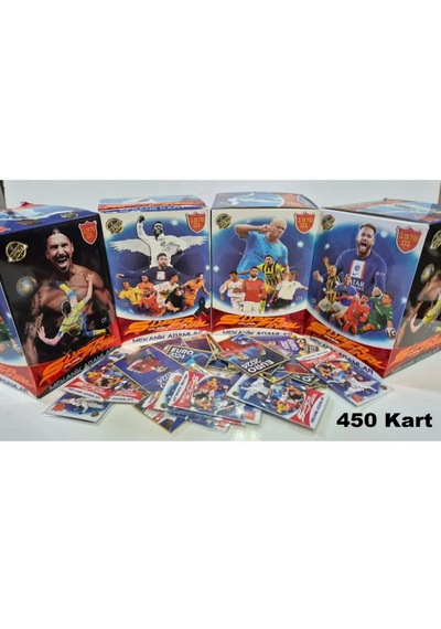 Oyun Kart Full Seri Kartları 450 Kart Footballer Card Uefa Avrup