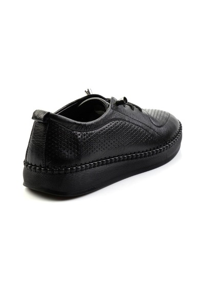Bambi Siyah Leather Kadın Casual Ayakkabı K01523021203 Siyah