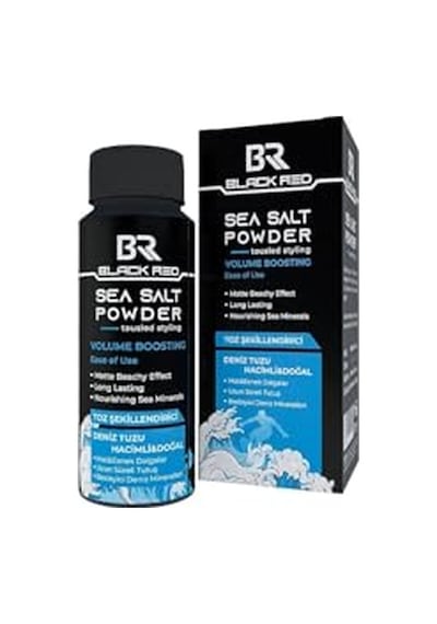 Ayrex Br Deniz Tuzu Toz Wax - Sea Salt Powder Orta Tutuşlu Hacimlendirir Anti Uv Saç Şekillendirici