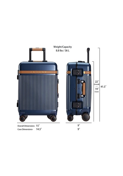 Verage Gm20076w Erkek Valiz GM20076W-R1161 Mavi