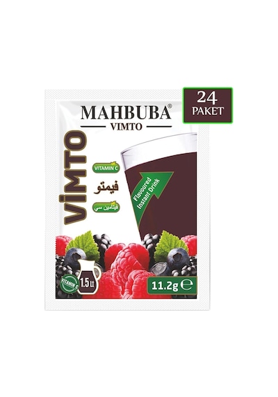 Mahbuba Vimto Orman Meyveli Aromalı Soğuk Toz Içecek 24x11.2gr 11.2 G